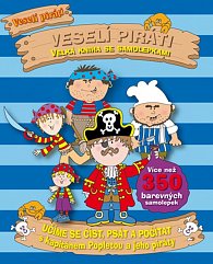 Veselí piráti - velká kniha se samolepkami