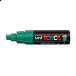 Posca akrylový popisovač PC-8K, 8 mm, zelená (se širokým, seříznutým hrotem)