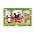 Puzzle v rámu Bing ve školce 15 dílků