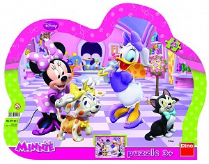 Minnie & Mazlíčci - tvarované puzzle 25