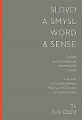 Slovo a smysl 36/ Word & Sense 36