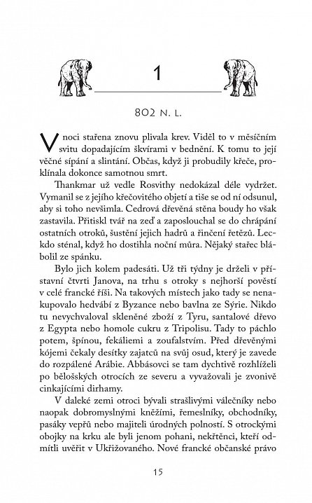 Náhled Slon pro Karla Velikého, 1.  vydání