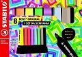 Zvýrazňovač STABILO BOSS ORIGINAL deskset - 8 ks