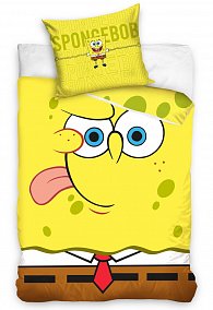 Dětské povlečení Sponge Bob Emoji