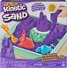 Kinetic sand krabice tekutého písku s podložkou fialová