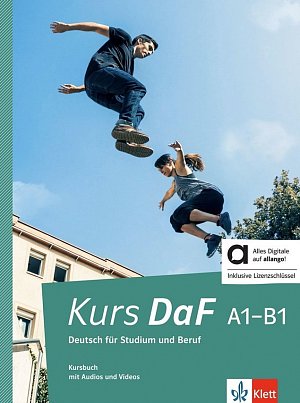 Kurs DaF A1-B1 - Hybride Ausgabe - Kursbuch + MP3/Video allango.net + Lizenz (24 Monate)