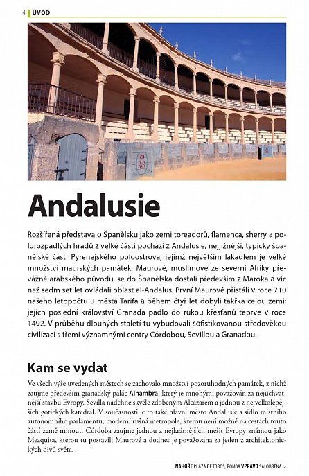 Náhled Andalusie - Turistický průvodce