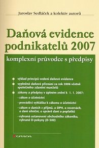 Daňová evidence podnikatelů 2007