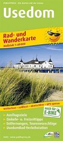 Usedom 1:60 000 / cyklistická a turistická mapa