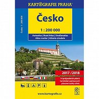 Česko - autoatlas/1:200 000, 2017/2018