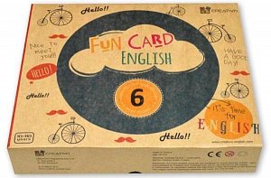 Fun Card English 6 / XXL sada