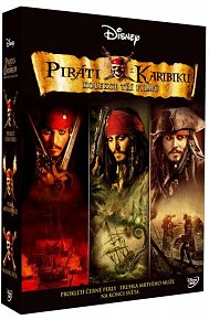 Komplet Piráti z Karibiku 3DVD