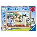 Puzzle Bluey 2x24 dílků