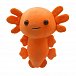 Cozy Noxxiez plyšák 21 cm - Axolotl oranžový