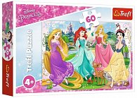 Trefl Puzzle Disney Princess - Oblíbené princezny / 60 dílků