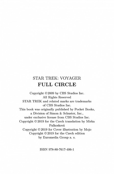 Náhled Star Trek: Voyager – Kruh se uzavírá