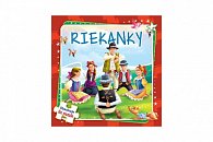 Puzzle kniha Riekanky 17x17cm 6x9 dielikov SK verzia