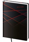 Denní diář 2026 A5 Vario Black design