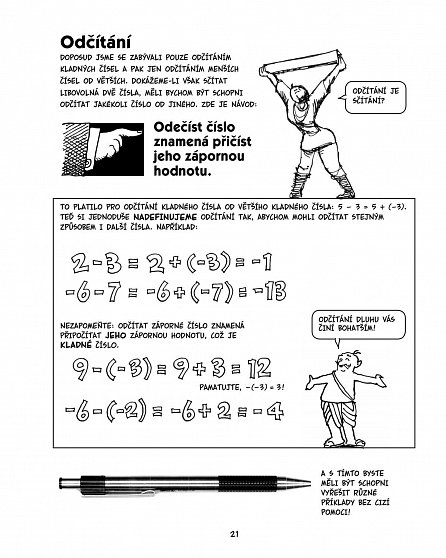 Náhled Algebra - Zábavný komiksový průvodce