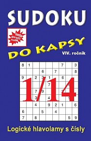 Sudoku do kapsy 1/2014 (modrá)