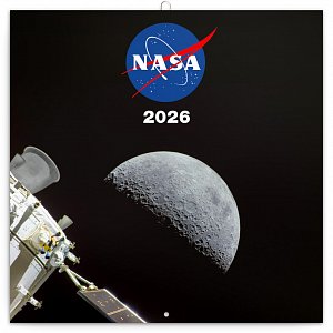 Kalendář 2026 poznámkový: NASA 30 x 30 cm