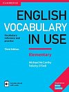 English Vocabulary in Use Elementary Book with Answers and Enhanced eBook