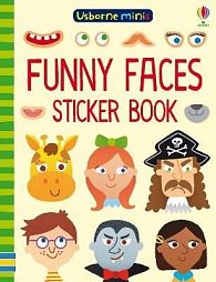 Usborne Minis: Funny Faces Sticker Book