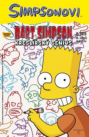Simpsonovi - Bart Simpson 8/2015 - Kreslířský génius