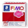 FIMO soft 57g - vánoční červená