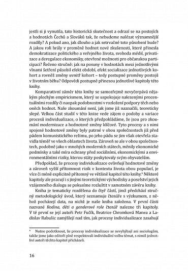 Náhled Odděleně spolu? Česko a Slovensko optikou vývoje hodnot po roce 1991