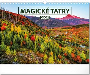 Nástenný kalendár Magické Tatry 2025, 48 × 33 cm