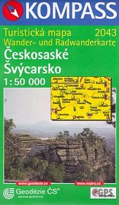 Českosaské Švýcarsko 1:50 000