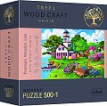 Dřevěné puzzle Letní útočiště 501 dílků