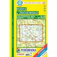 Podyjí a Znojemsko - Cykloturistická mapa - edice Klub českých turistů 22