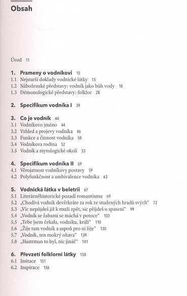 Náhled Mokře chodí v suše - Vodník v české literatuře