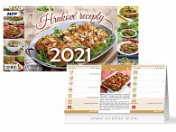 Kalendář 2021 stol: Hrnkové recepty / čtrnáctidenní