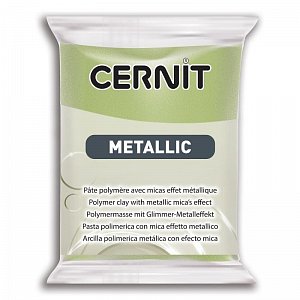CERNIT METALLIC 56g - zlatá zelená