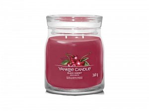 YANKEE CANDLE Black Cherry svíčka 368g / 2 knoty (Signature střední)