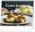 Kalendář 2024 stolní: Česká kuchyně, 16,5 × 13 cm