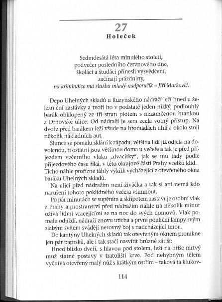 Náhled Kriminalista Jiří Markovič - Legenda pražské mordparty deviantům na stopě, 1.  vydání