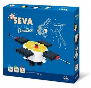 Stavebnice SEVA - Vesmír Družice 425 ks