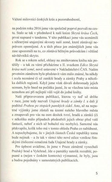 Náhled Utajené hrady a zámky I. aneb Prahou po stopách panských sídel, 1.  vydání