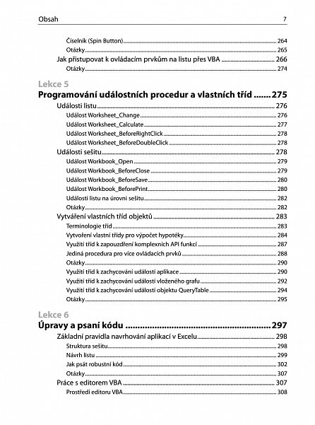 Náhled Excel VBA