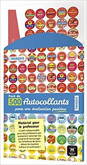 Zoom 1-3 – Pack de 500 autocollants