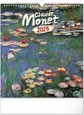 Kalendář 2025 nástěnný: Claude Monet, 30 × 34 cm