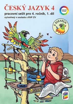 Český jazyk 4, 1. díl s Oskarem (barevný pracovní sešit), 2.  vydání