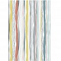 DecoMaché papír 22g barevné pruhy 26 x 37.5 cm