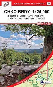 Brdy CHKO 1:25 000 / 52 Turistické mapy pro každého, 4.  vydání