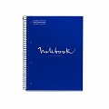 MIQUELRIUS poznámkový blok Emotions, A4, 80 listů, 90g, linkovaný, karton, modrý