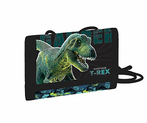 Dětská peněženka textilní - Premium Dinosaurus